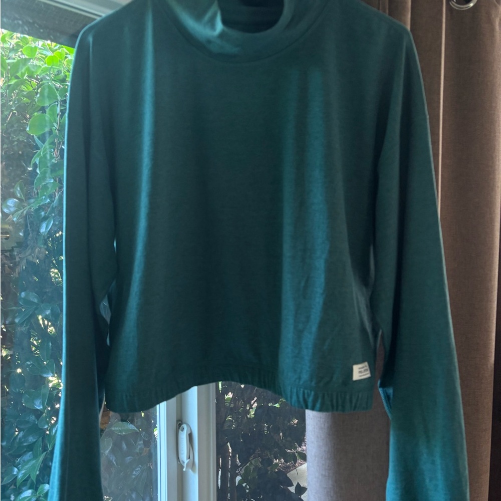 Peloton Forest Green Long Sleeve Top